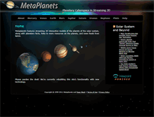 Tablet Screenshot of metaplanets.org